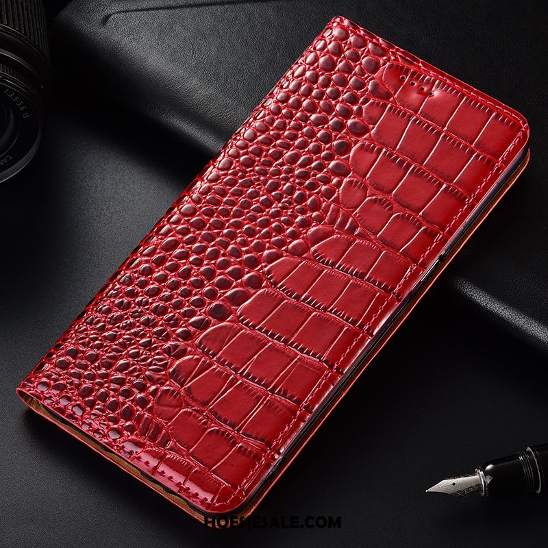 Huawei P Smart 2019 Hoesje Rood Hoes Mobiele Telefoon Clamshell Anti-fall Korting