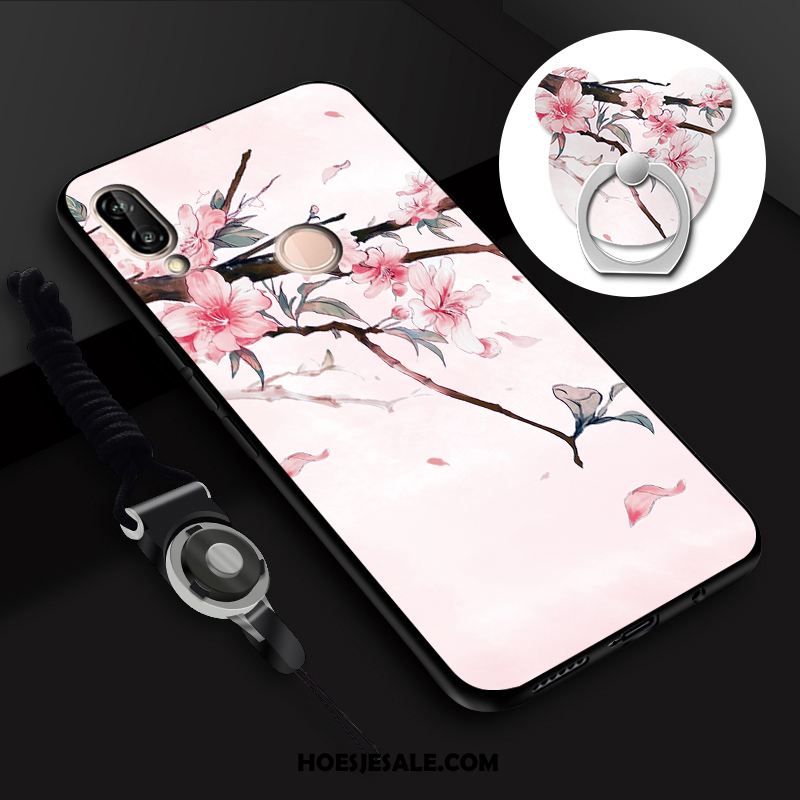 Huawei P Smart 2019 Hoesje Roze Hanger Mobiele Telefoon Hoes Zacht Sale