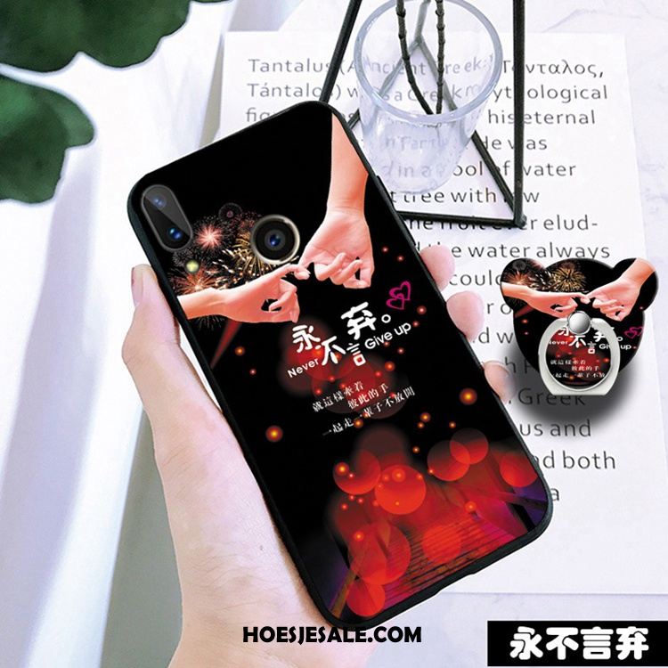 Huawei P Smart 2019 Hoesje Scheppend Anti-fall Zwart Trend Mobiele Telefoon Kopen
