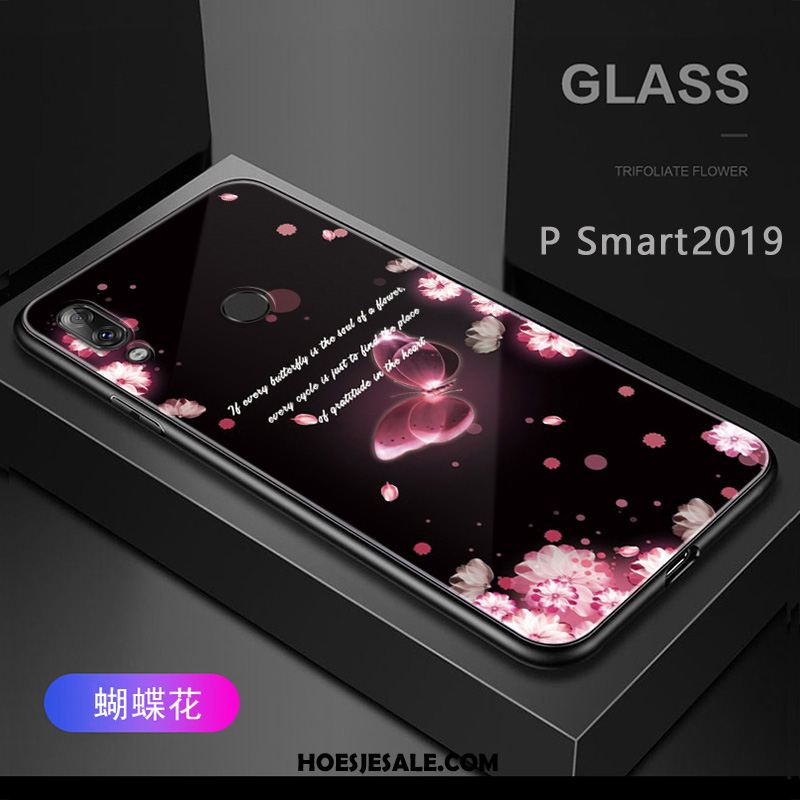 Huawei P Smart 2019 Hoesje Siliconen Trend Patroon Schrobben Bescherming Korting