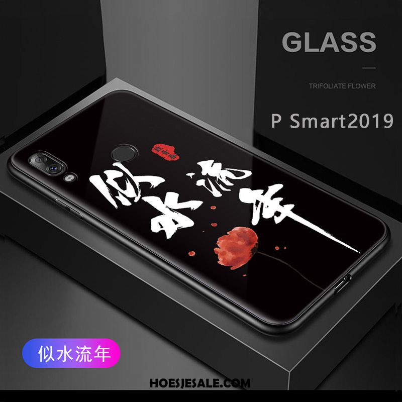 Huawei P Smart 2019 Hoesje Siliconen Trend Patroon Schrobben Bescherming Korting