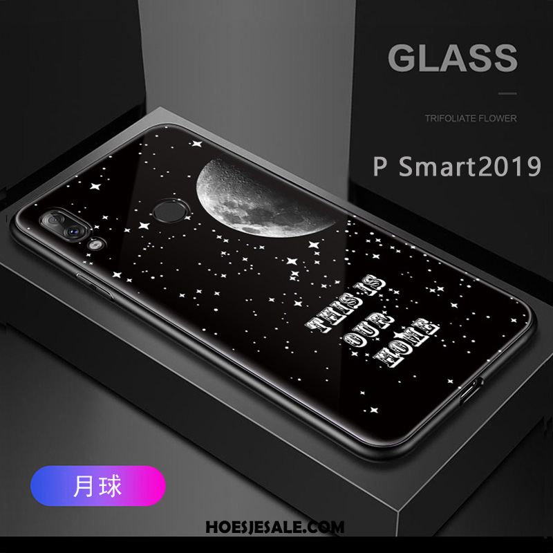 Huawei P Smart 2019 Hoesje Siliconen Trend Patroon Schrobben Bescherming Korting