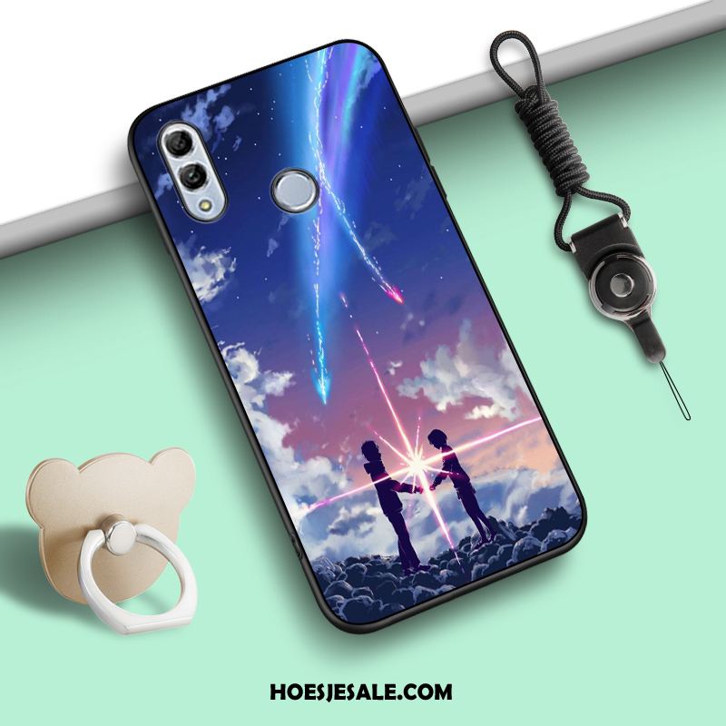 Huawei P Smart 2019 Hoesje Spotprent Trend Zacht Anti-fall Hanger Sale