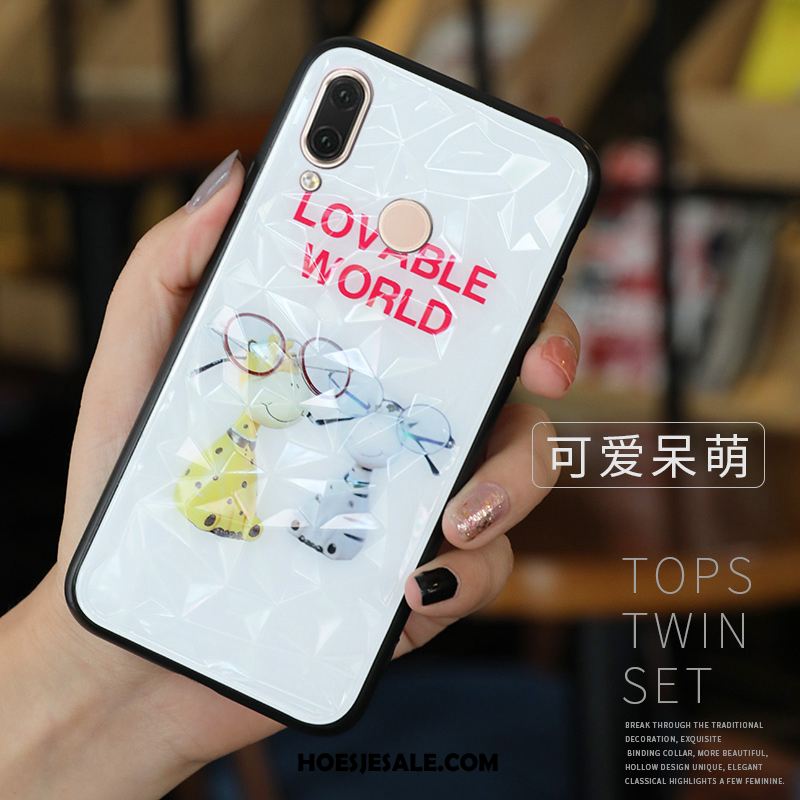 Huawei P Smart 2019 Hoesje Trend Blauw Anti-fall Bescherming Mobiele Telefoon Goedkoop
