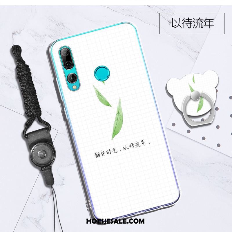 Huawei P Smart+ 2019 Hoesje Wit Trend Zacht Ondersteuning Mobiele Telefoon Kopen