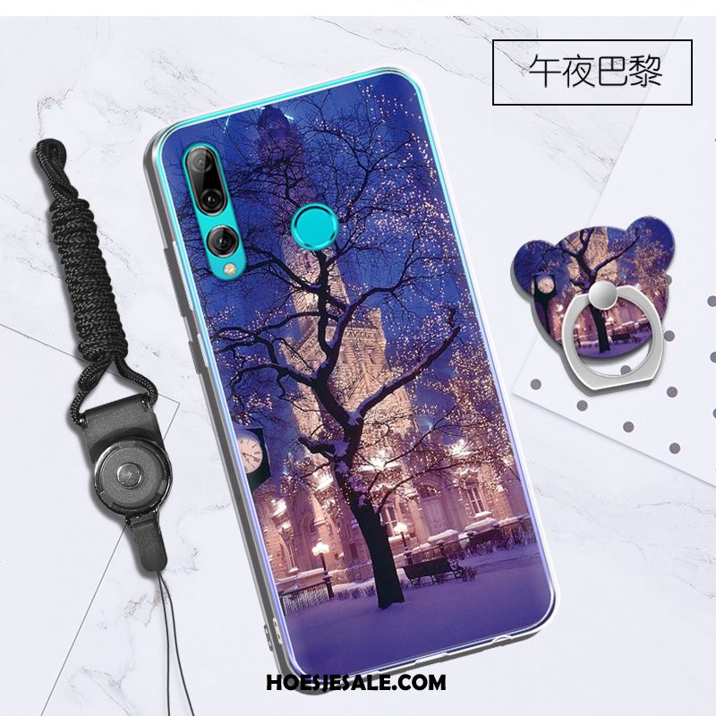 Huawei P Smart+ 2019 Hoesje Wit Trend Zacht Ondersteuning Mobiele Telefoon Kopen
