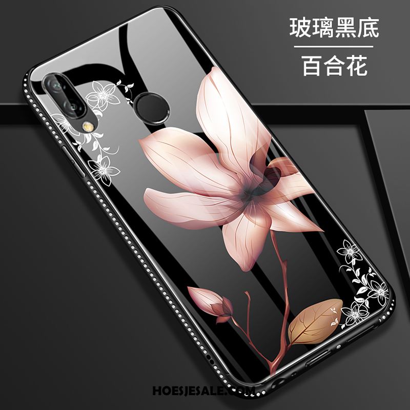 Huawei P Smart+ Hoesje Anti-fall Bloemen Hoes Zacht All Inclusive Kopen