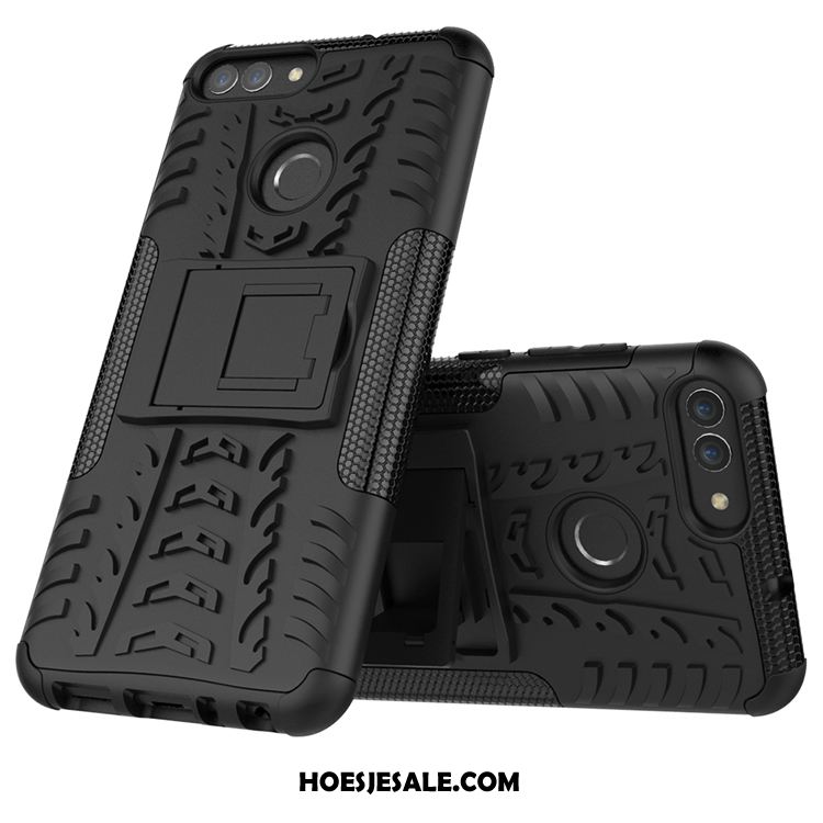 Huawei P Smart Hoesje Anti-fall Mobiele Telefoon Rood Hoes Hard Goedkoop