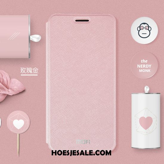 Huawei P Smart+ Hoesje Anti-fall Trendy Merk Leren Etui Eenvoudige All Inclusive Sale