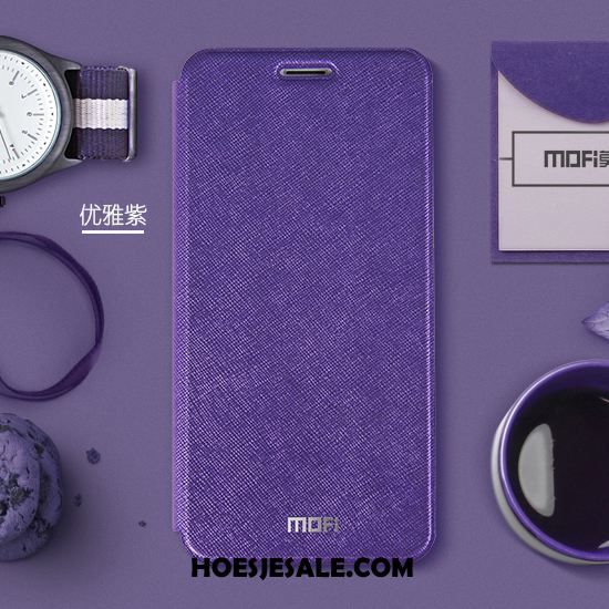 Huawei P Smart+ Hoesje Anti-fall Trendy Merk Leren Etui Eenvoudige All Inclusive Sale