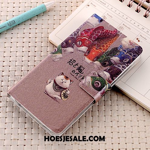 Huawei P Smart Hoesje Bescherming Leren Etui Anti-fall Siliconen Hoes Korting