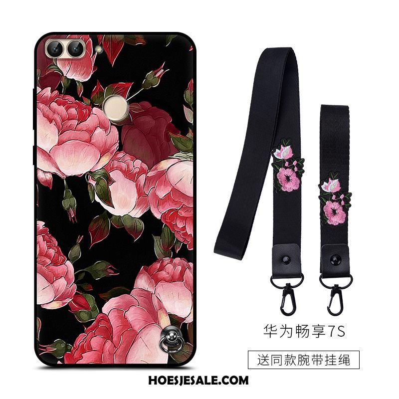 Huawei P Smart Hoesje Hanger All Inclusive Anti-fall Trend Schrobben Kopen