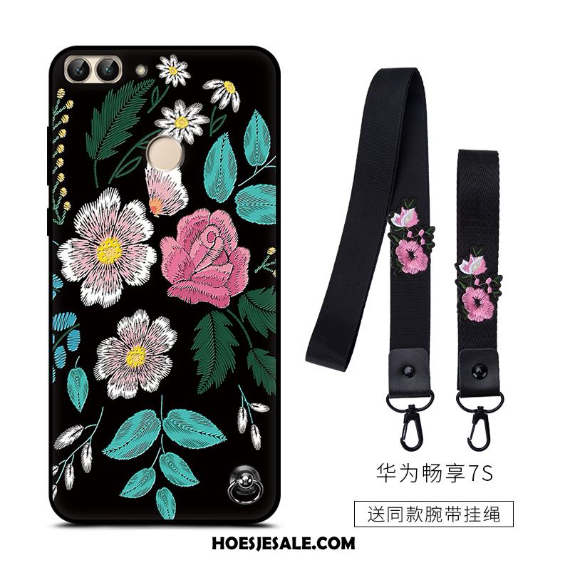 Huawei P Smart Hoesje Hanger All Inclusive Anti-fall Trend Schrobben Kopen