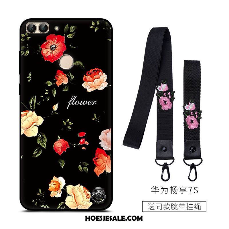 Huawei P Smart Hoesje Hanger All Inclusive Anti-fall Trend Schrobben Kopen