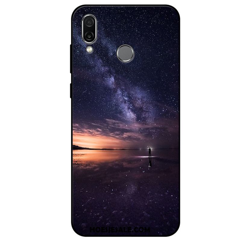 Huawei P Smart+ Hoesje Hoes Anti-fall Zacht Mobiele Telefoon Blauw Aanbiedingen