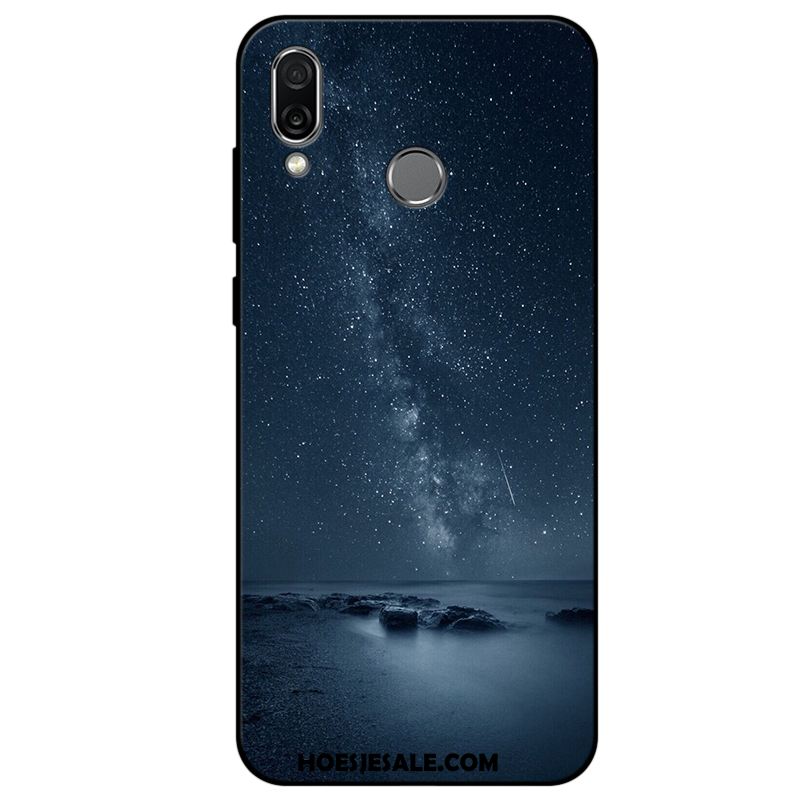 Huawei P Smart+ Hoesje Hoes Anti-fall Zacht Mobiele Telefoon Blauw Aanbiedingen