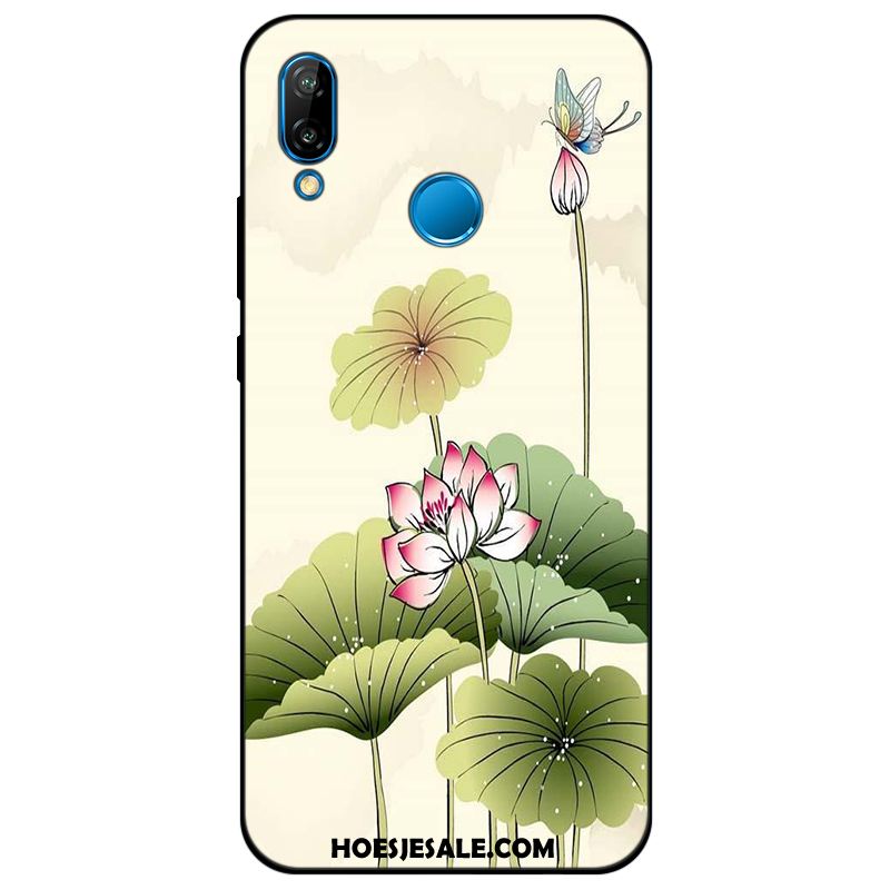 Huawei P Smart+ Hoesje Hoes Blauw Mobiele Telefoon Vers Trend Aanbiedingen