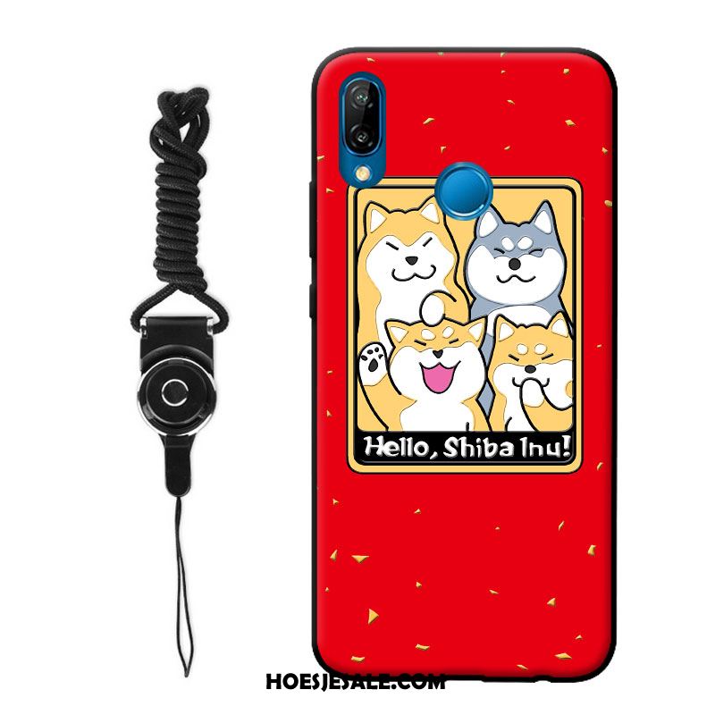 Huawei P Smart+ Hoesje Lovers Vreugdevol Mobiele Telefoon Hond Spotprent Aanbiedingen