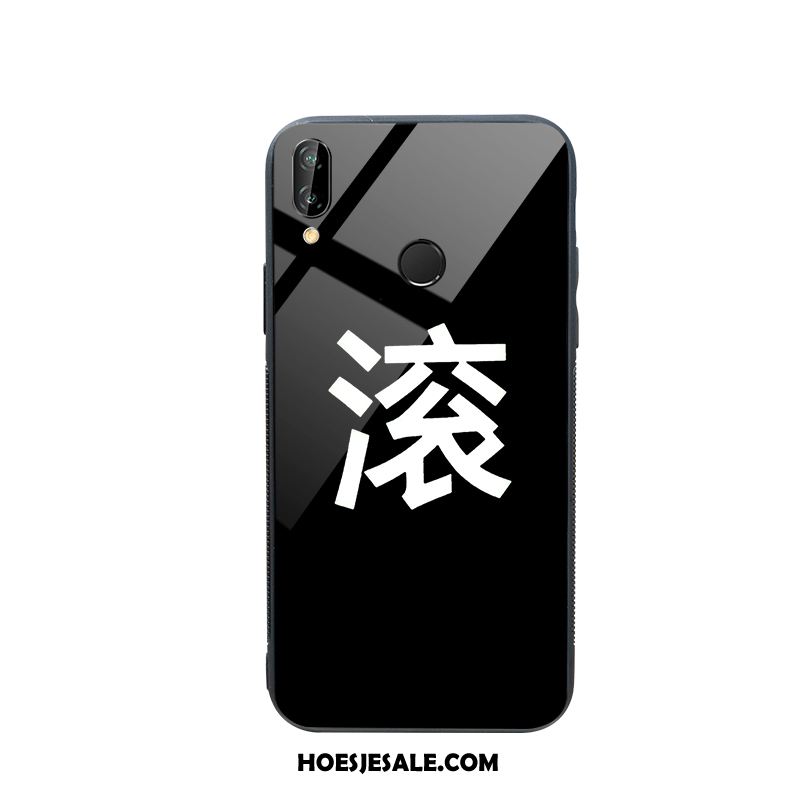 Huawei P Smart+ Hoesje Lovers Wit Bescherming Hoes Anti-fall Online