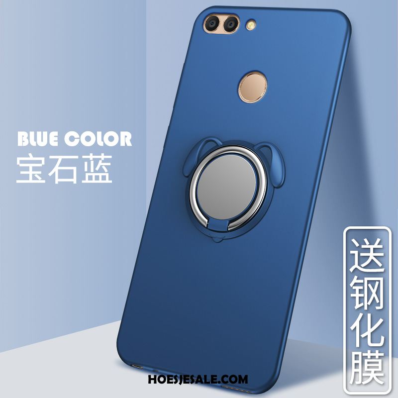 Huawei P Smart Hoesje Magnetisch Hoes Mobiele Telefoon Blauw Eenvoudige Sale