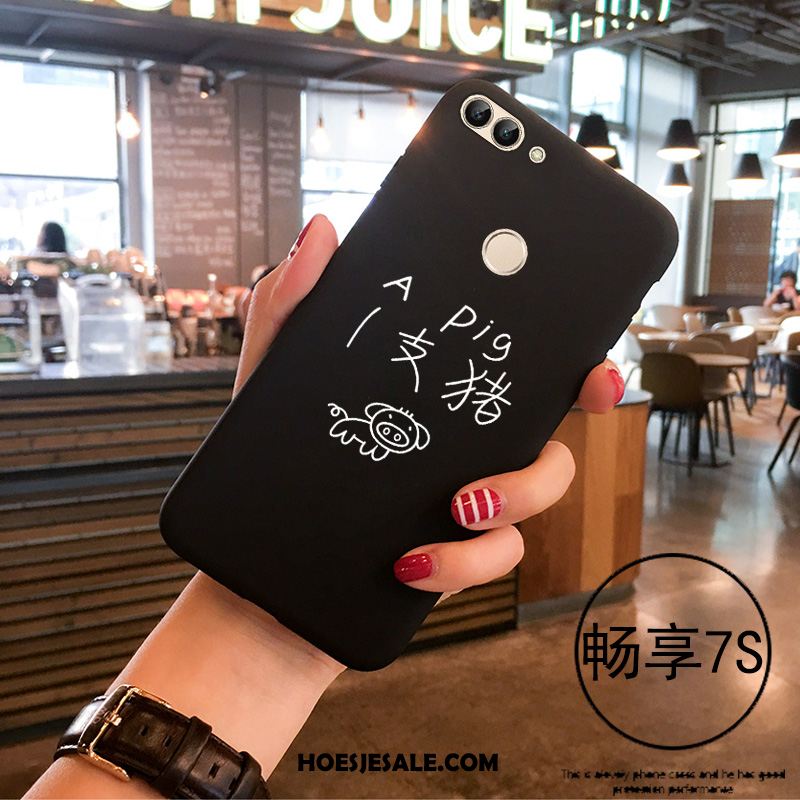 Huawei P Smart Hoesje Wit Lovers Scheppend Siliconen Mobiele Telefoon Korting