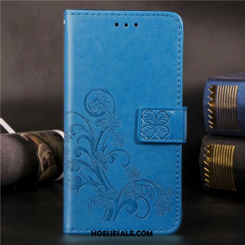 Huawei P Smart Z Hoesje Mobiele Telefoon Leren Etui Blauw Zacht All Inclusive Kopen