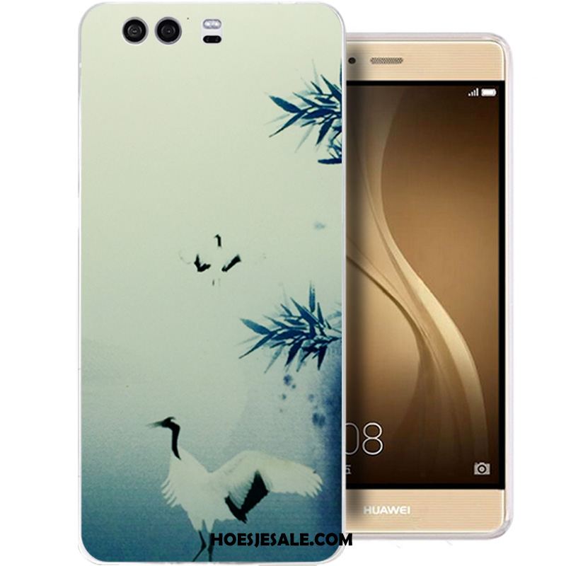 Huawei P10 Hoesje All Inclusive Lichtblauw Anti-fall Hoes Siliconen Goedkoop