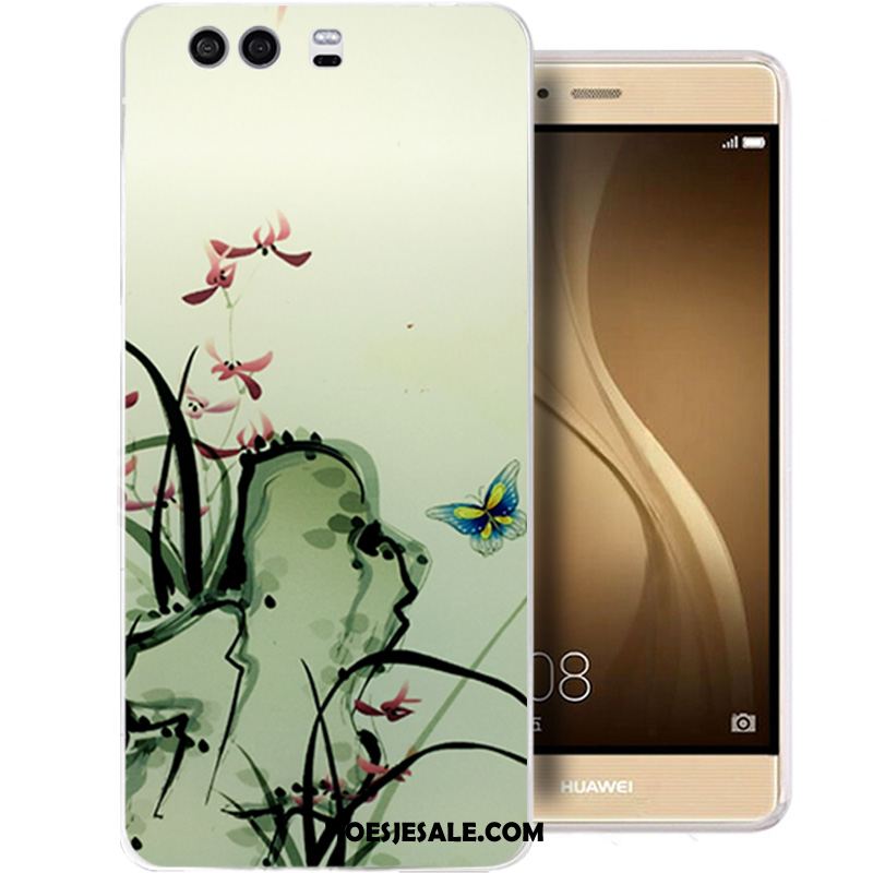 Huawei P10 Hoesje All Inclusive Lichtblauw Anti-fall Hoes Siliconen Goedkoop