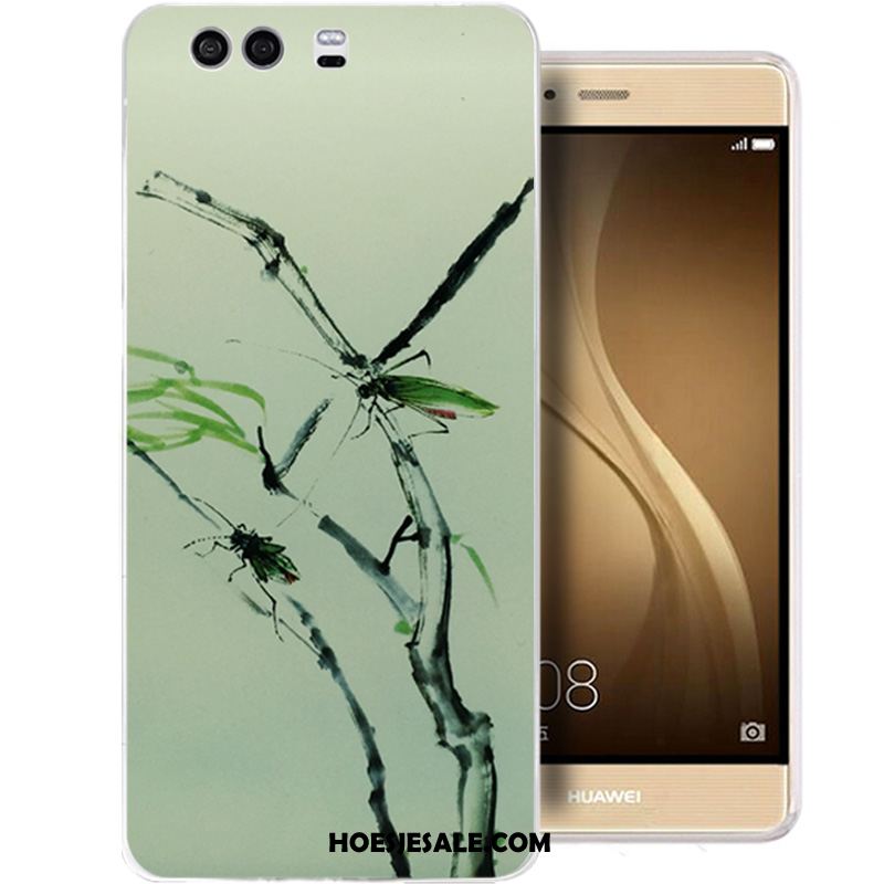 Huawei P10 Hoesje All Inclusive Lichtblauw Anti-fall Hoes Siliconen Goedkoop