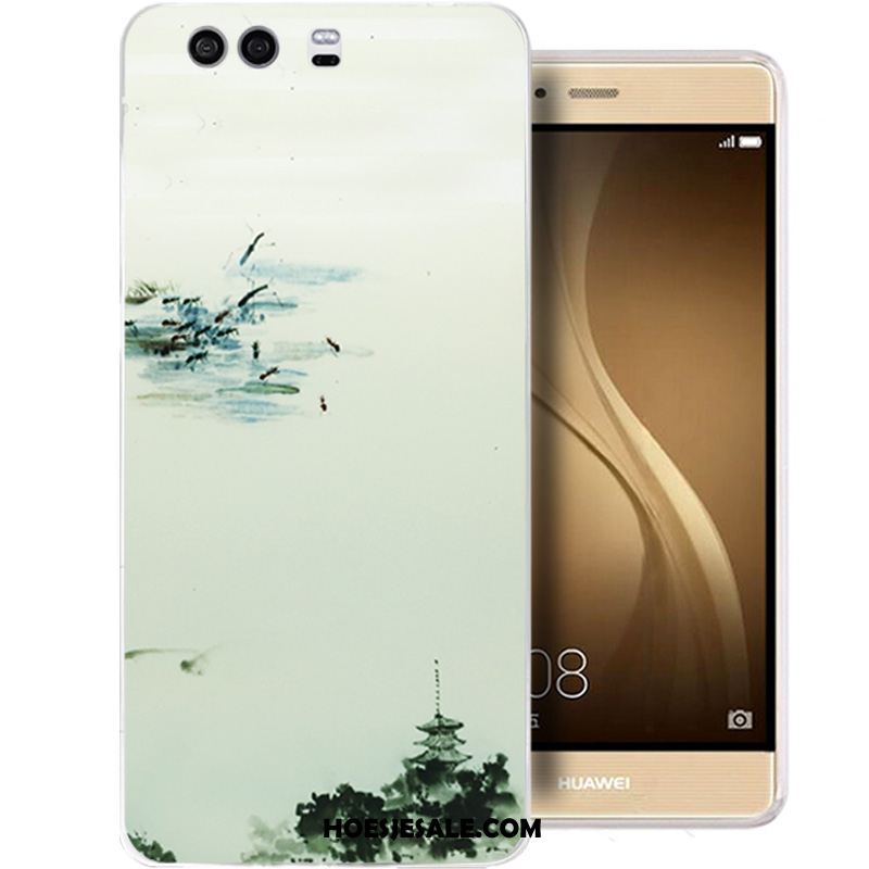 Huawei P10 Hoesje All Inclusive Lichtblauw Anti-fall Hoes Siliconen Goedkoop