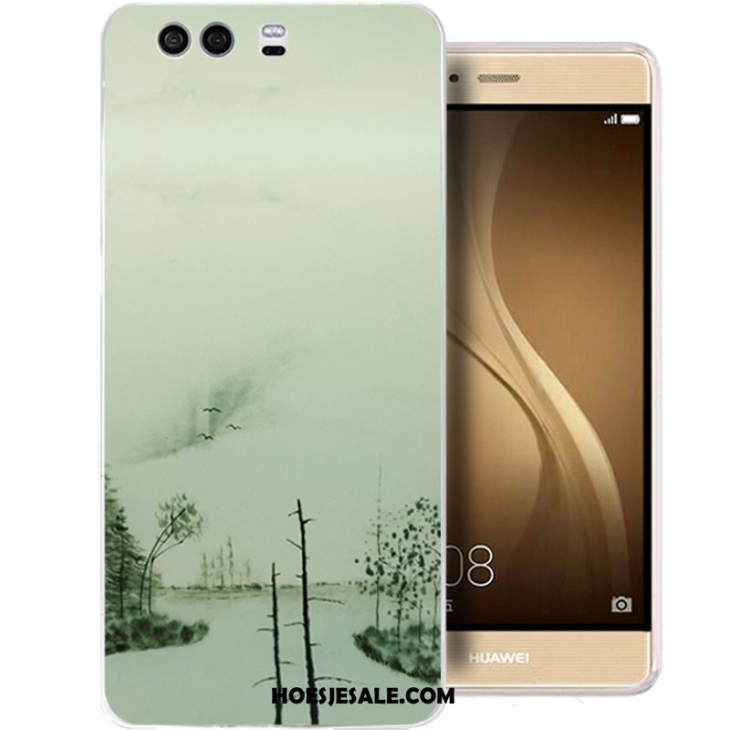 Huawei P10 Hoesje All Inclusive Lichtblauw Anti-fall Hoes Siliconen Goedkoop