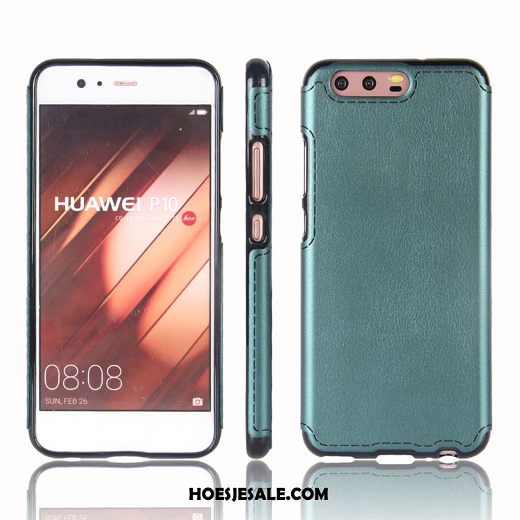 Huawei P10 Hoesje Antislip Anti-fall Achterklep Bescherming Leer Goedkoop