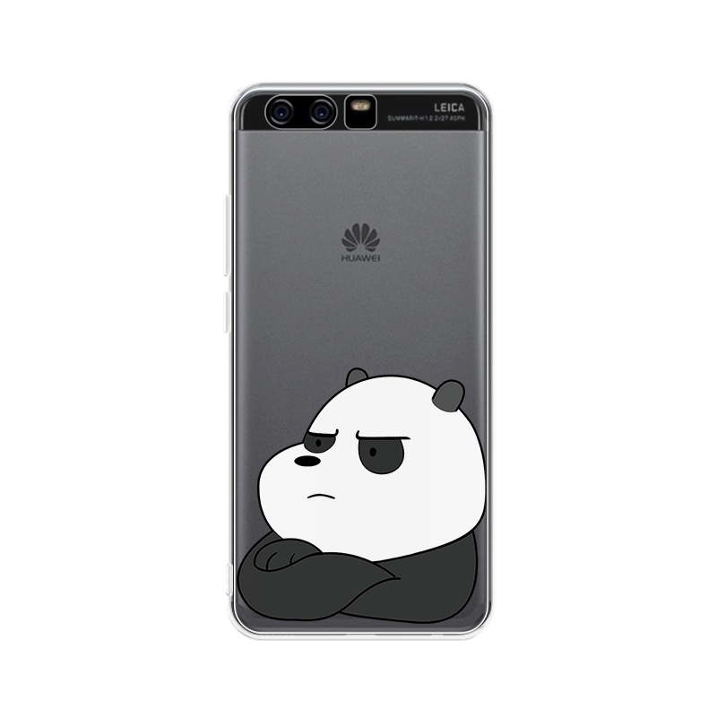 Huawei P10 Hoesje Doorzichtig Hoes Bescherming Zacht Mesh Korting