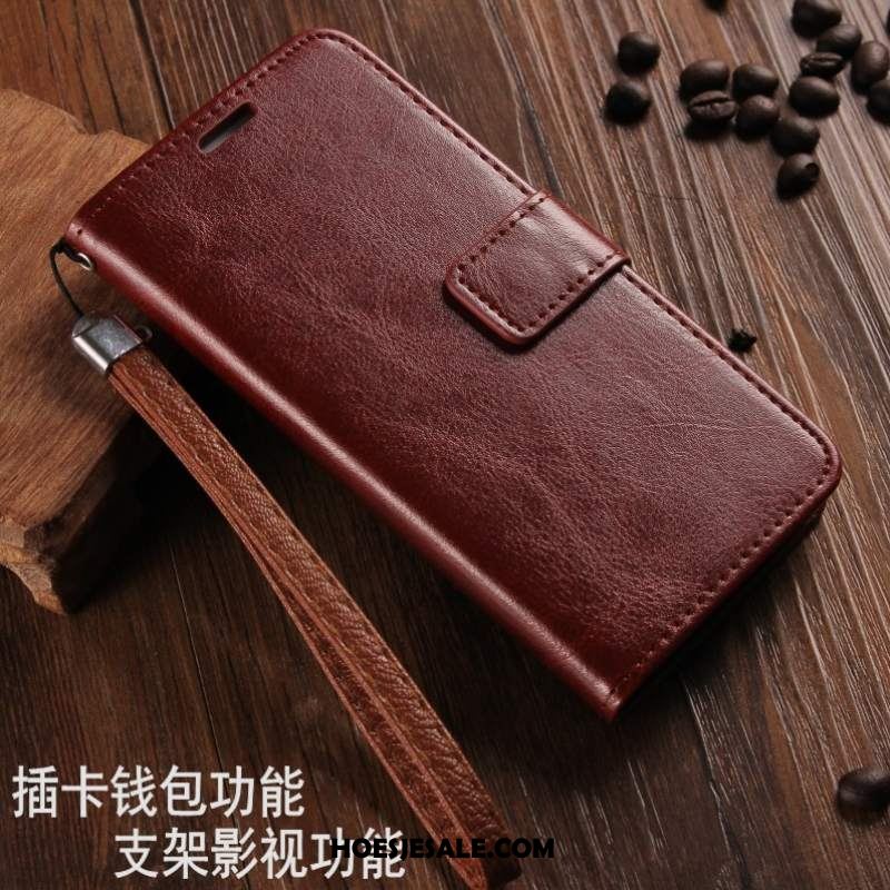Huawei P10 Hoesje Folio Mobiele Telefoon Siliconen Leren Etui Zacht