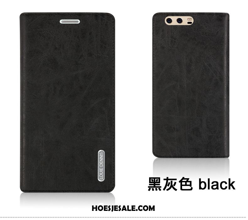 Huawei P10 Hoesje Leren Etui Clamshell Roze Anti-fall Mobiele Telefoon Online
