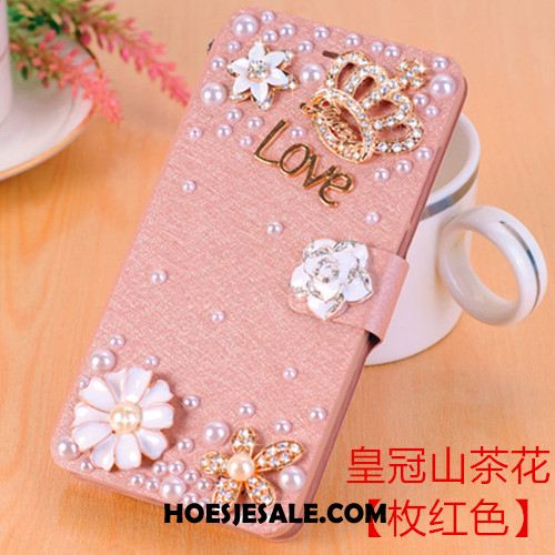 Huawei P10 Hoesje Met Strass Anti-fall Leren Etui Mobiele Telefoon Clamshell Aanbiedingen