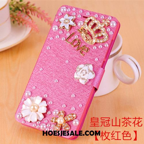 Huawei P10 Hoesje Met Strass Anti-fall Leren Etui Mobiele Telefoon Clamshell Aanbiedingen