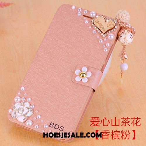 Huawei P10 Hoesje Met Strass Anti-fall Leren Etui Mobiele Telefoon Clamshell Aanbiedingen