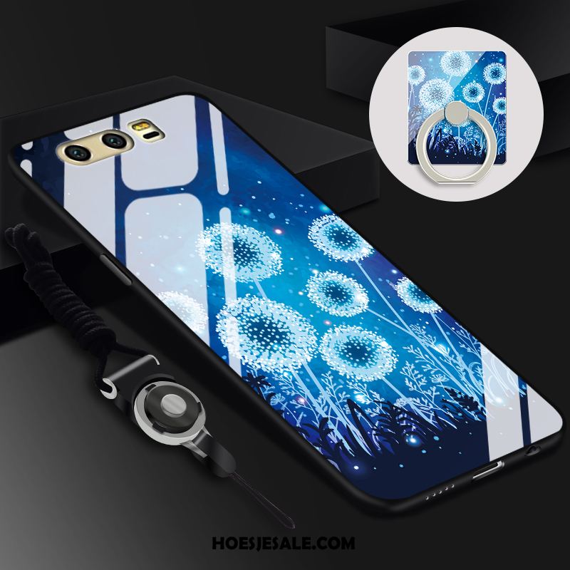 Huawei P10 Hoesje Mobiele Telefoon Hanger Anti-fall Hoes Zwart Korting