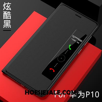 Huawei P10 Hoesje Winterslaap Leren Etui Mobiele Telefoon Hoes Bescherming Korting
