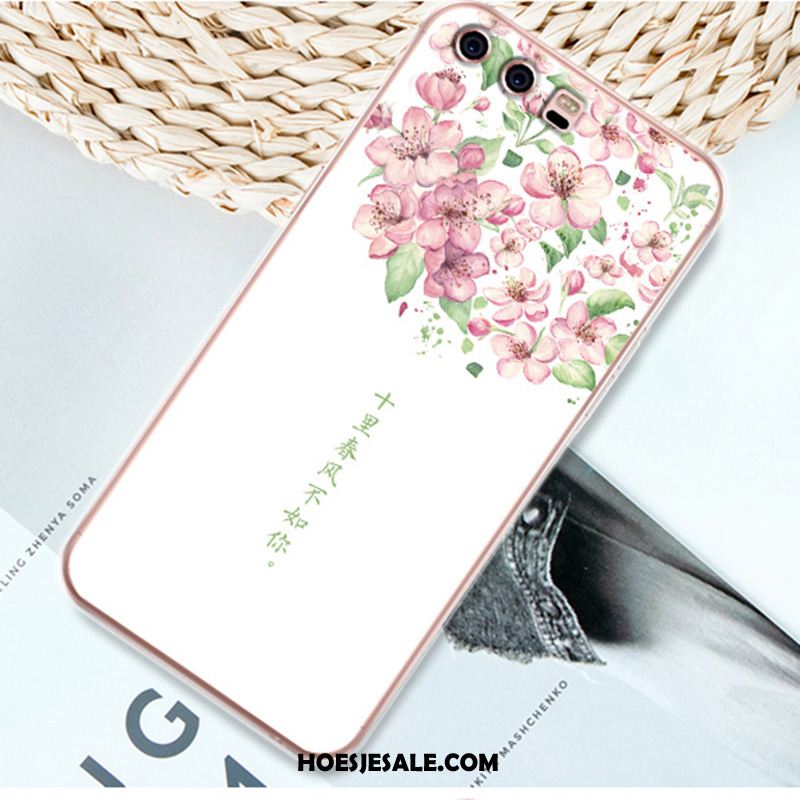 Huawei P10 Hoesje Zacht Roze Mobiele Telefoon Hoes Ondersteuning Korting