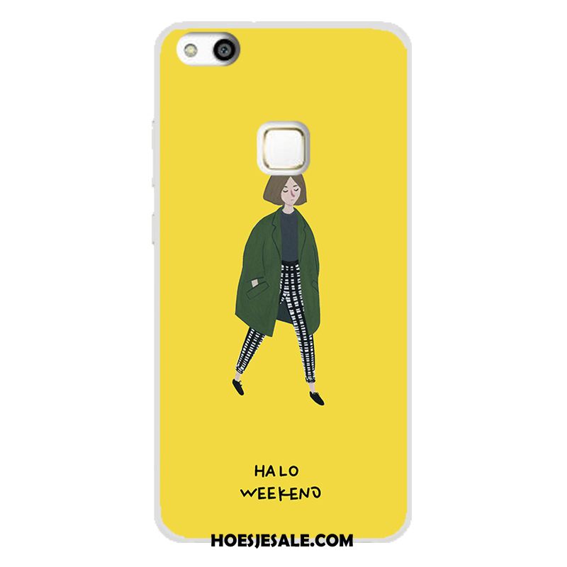 Huawei P10 Lite Hoesje All Inclusive Hoes Mobiele Telefoon Groen Siliconen Sale