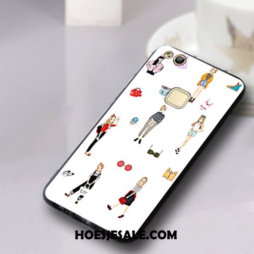 Huawei P10 Lite Hoesje Blauw Hanger Jeugd Hoes Trend Sale