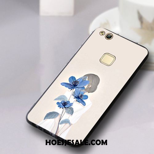 Huawei P10 Lite Hoesje Blauw Hanger Jeugd Hoes Trend Sale