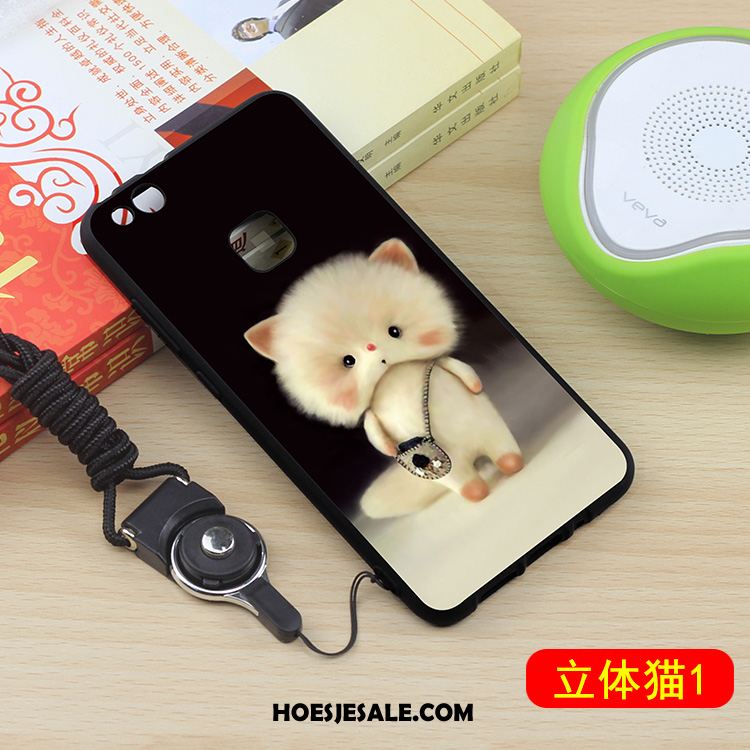 Huawei P10 Lite Hoesje Dierlijk Hanger Spotprent Zacht Ondersteuning Online