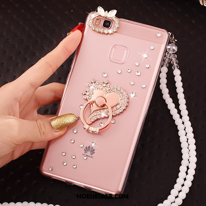 Huawei P10 Lite Hoesje Doorzichtig Bescherming Met Strass Hoes Hanger Kopen