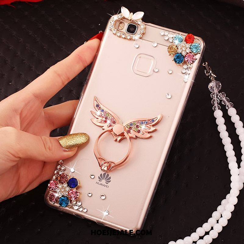 Huawei P10 Lite Hoesje Doorzichtig Bescherming Met Strass Hoes Hanger Kopen