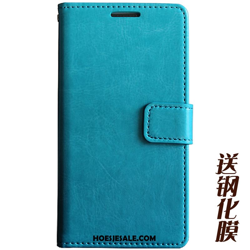 Huawei P10 Lite Hoesje Hoes Folio Anti-fall Leren Etui Mobiele Telefoon Sale