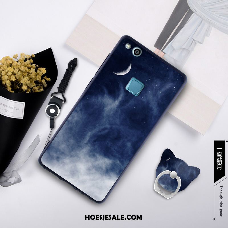 Huawei P10 Lite Hoesje Jeugd Blauw Zacht Hoes Mobiele Telefoon Kopen