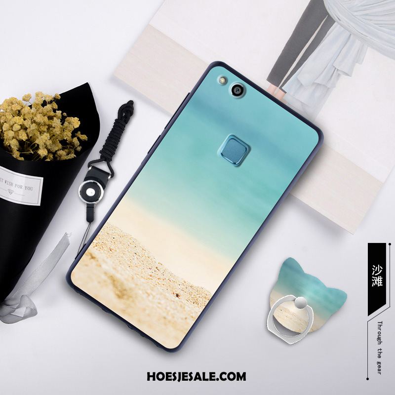 Huawei P10 Lite Hoesje Jeugd Blauw Zacht Hoes Mobiele Telefoon Kopen